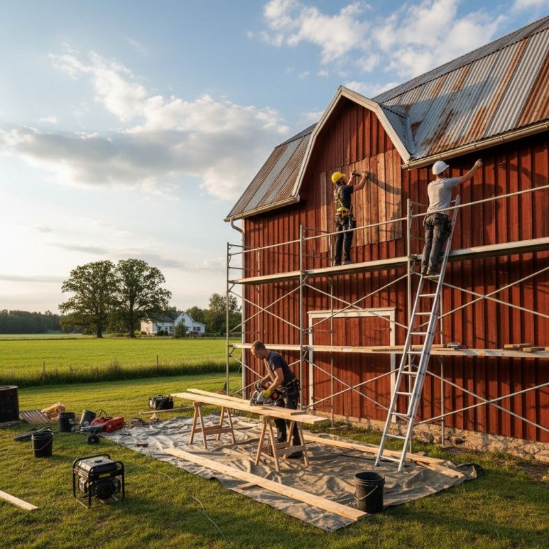 Barn Painting Service