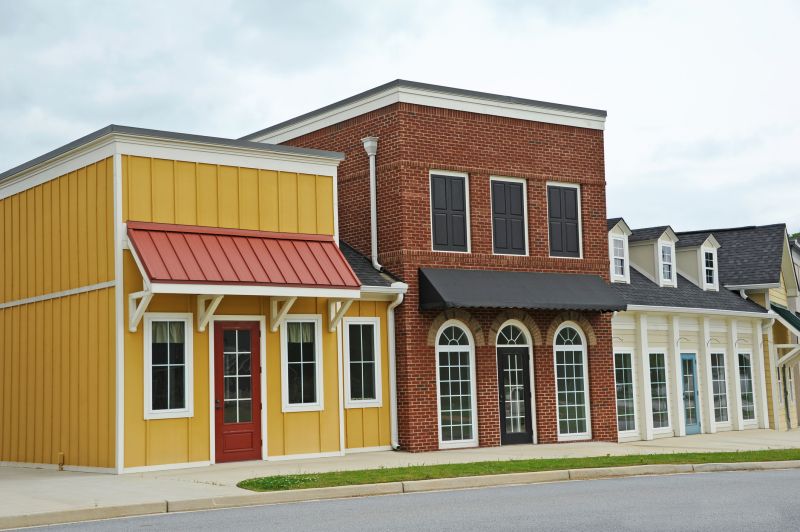 Exterior Cladding Painting detail