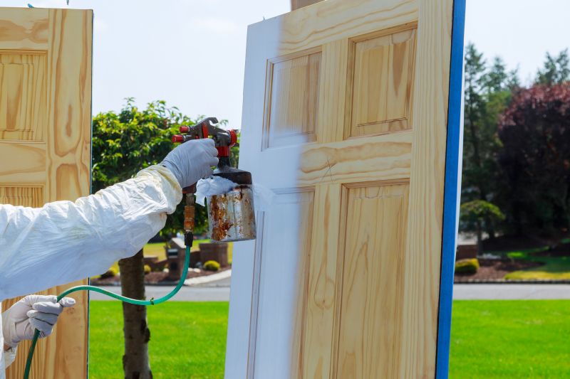 Exterior Door Painting detail
