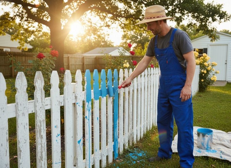 Fence Painting Service detail