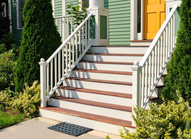 Porch Stairs Painting